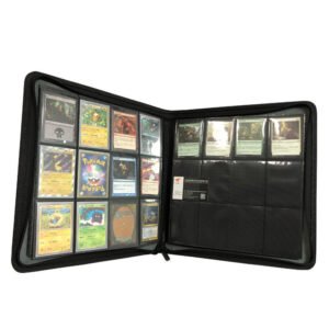 Classeur de carte avec fermeture zip